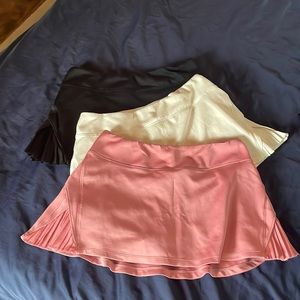 Set of 3 tennis skorts
